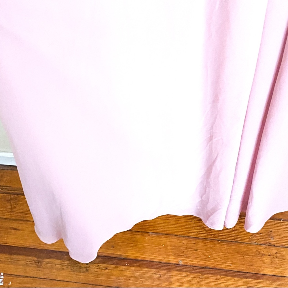 AZAZIE Long Flowy Pleated Chest Bridesmaid Dress - Picture 7 of 15